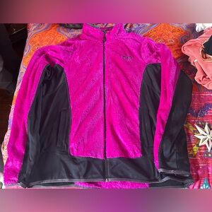 Women's XL Fila Pink and Black Jacket